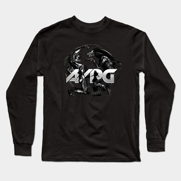 AvPGalaxy Acronym Silver Logo T-Shirt Long Sleeve T-Shirt by RidgeTop